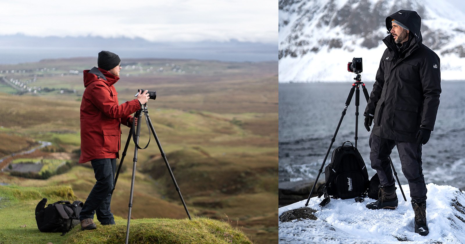 Haukland 7-in-1 Parka Pro: The Ultimate All-Weather Jacket Set for Photographers