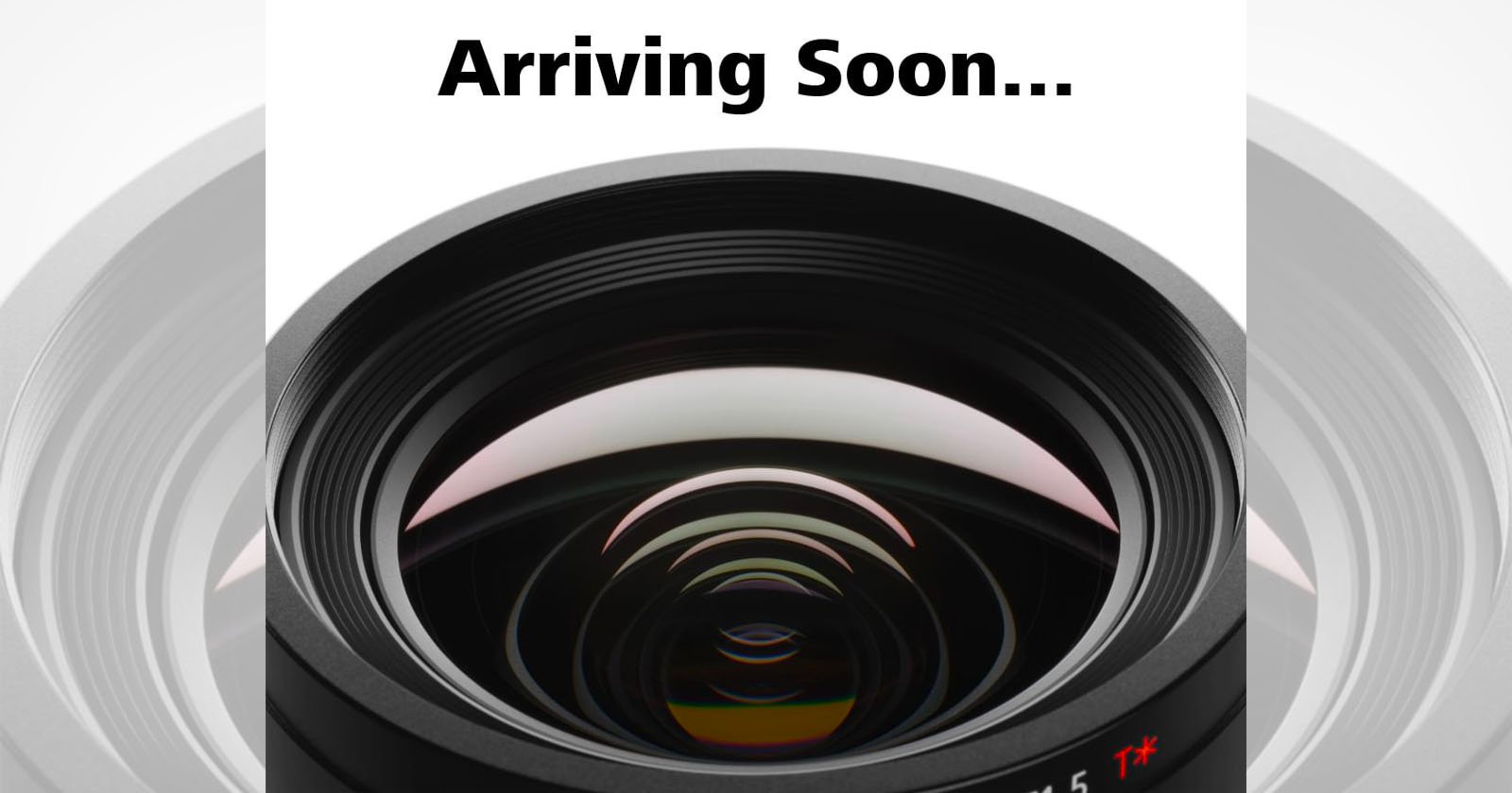 Zeiss Teases a New Lens: Arriving Soon and Approaching Fast