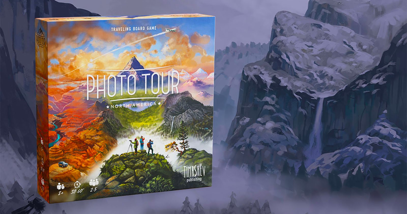 Photo Tour is an Upcoming Travel Photography-Themed Board Game