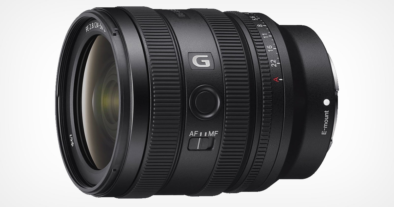 Sonys New FE 24-50mm f/2.8 G Lens is Compact, Light, and Fast