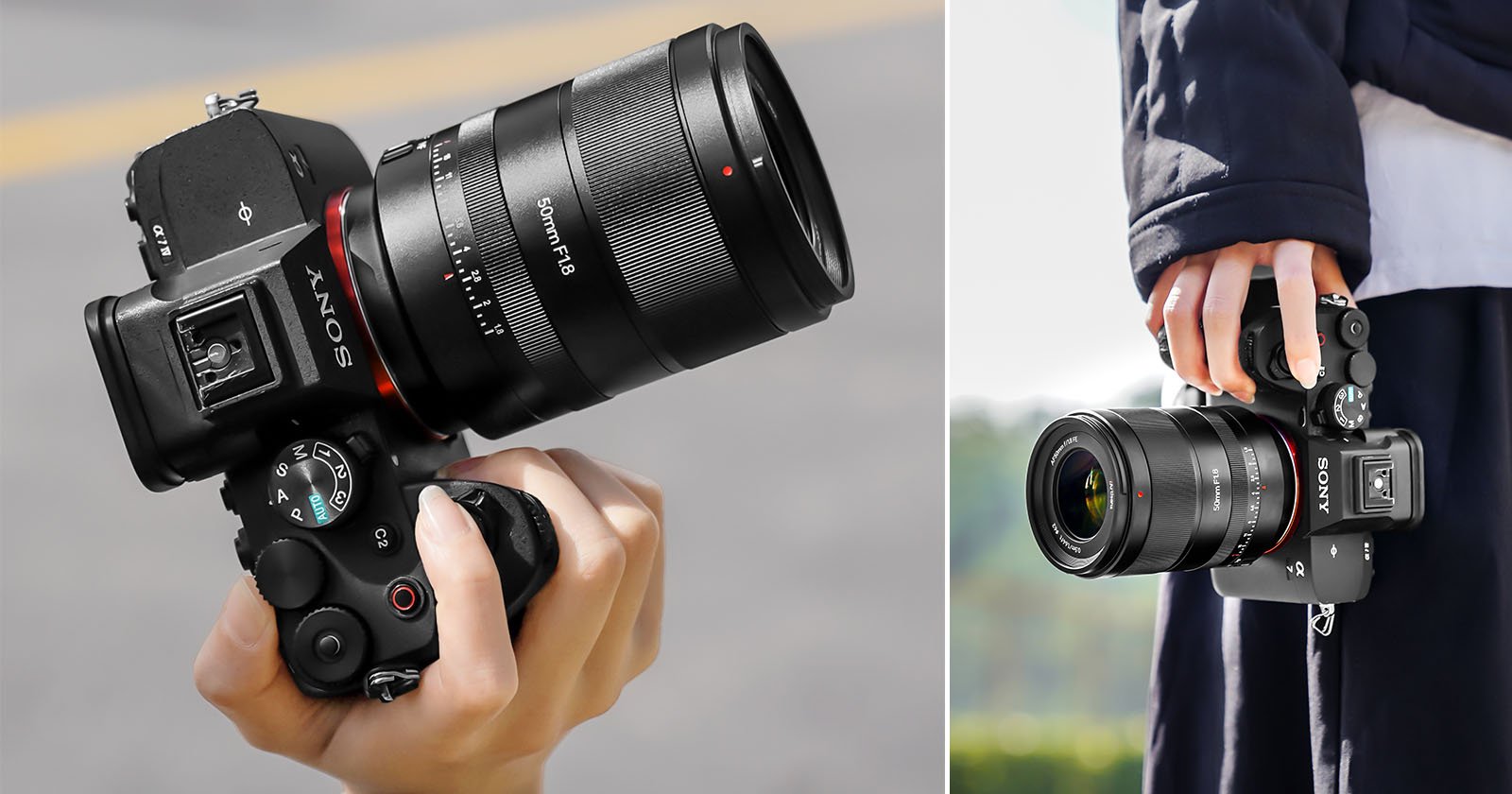 The $230 Full-Frame 50mm f/1.8 is 7Artisans First Autofocus Lens