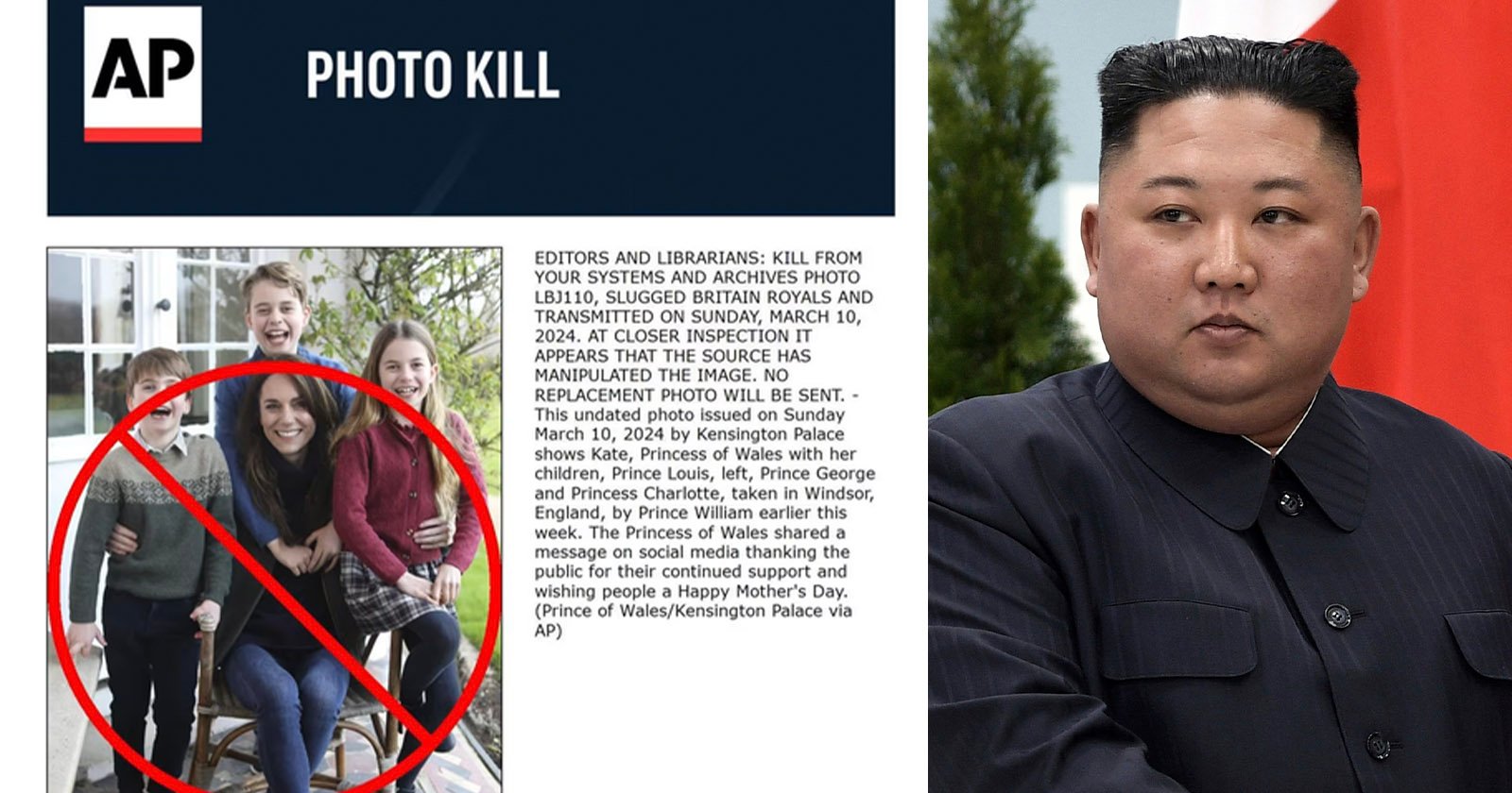  photo agencies compare royal family north korea after 