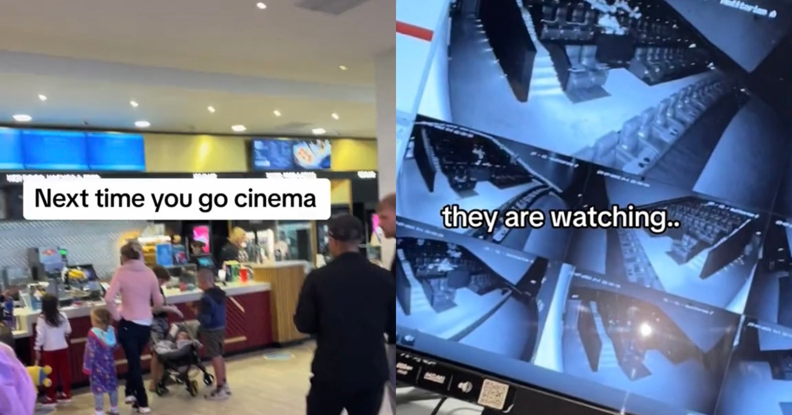 Fan Warns Movie Theater Cameras Are Watching You in Your Seat