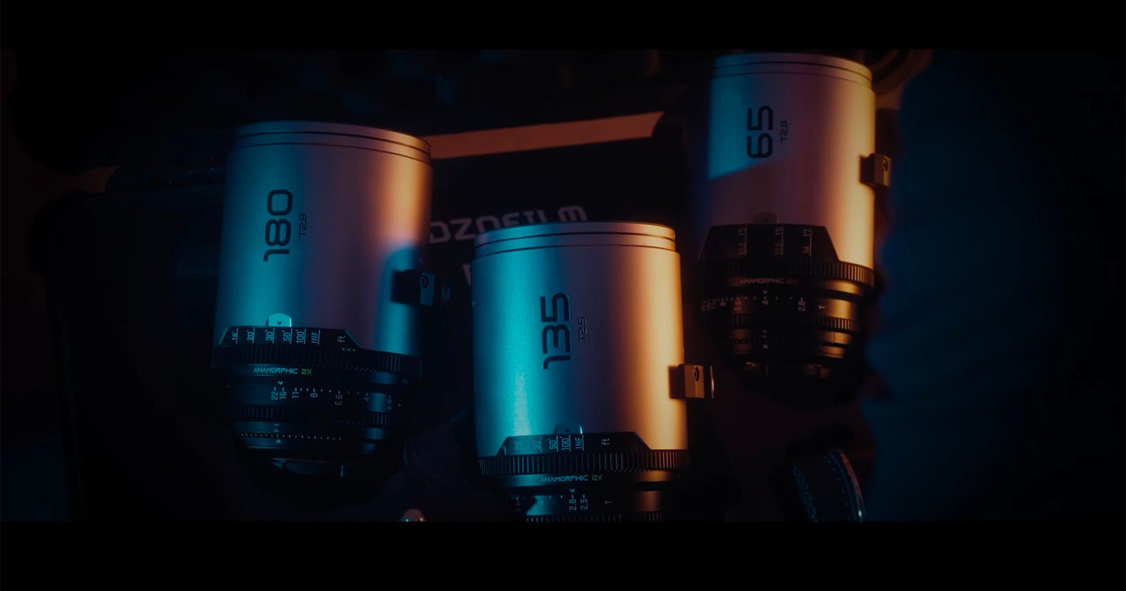 Dzofilm Launches Trio of Sleek New Anamorphic Lenses
