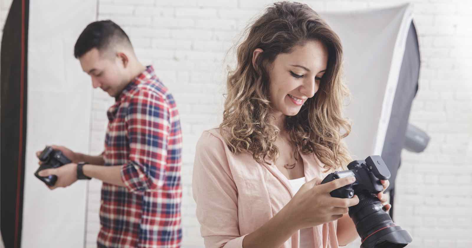  male freelance photographers earn more than female peers 