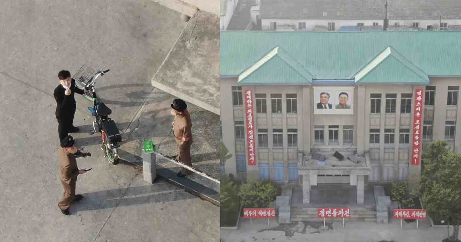 photographer flew his drone into north korea 