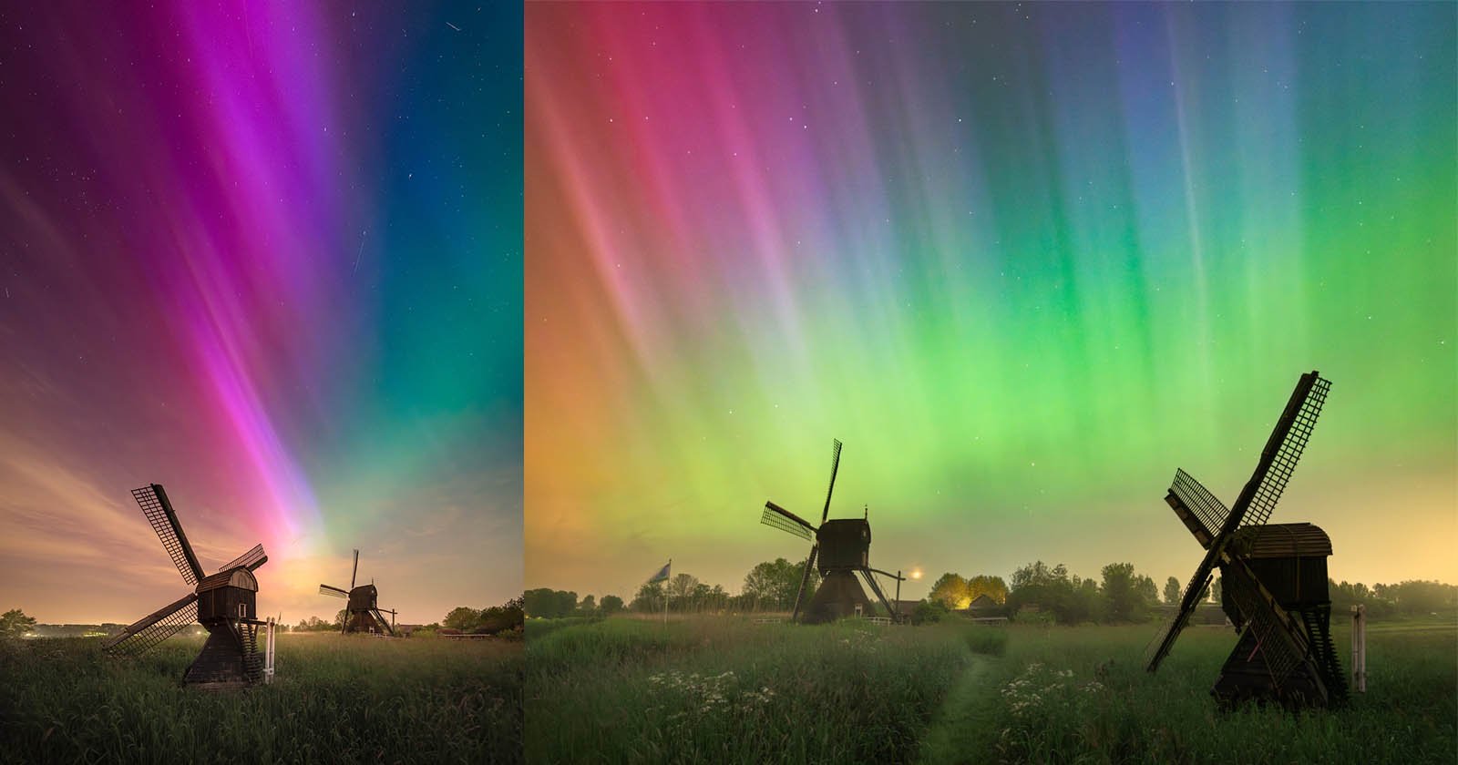  how shot viral photos aurora over dutch 