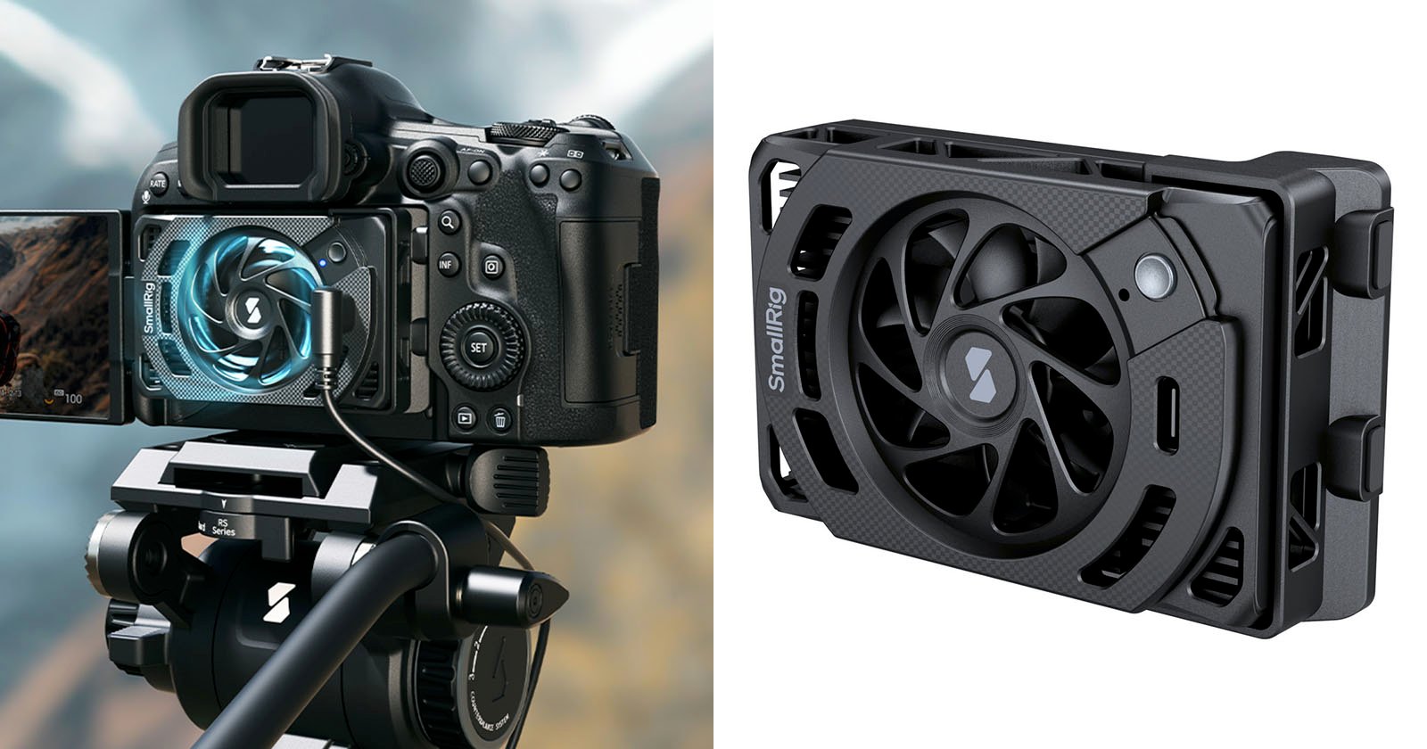 SmallRigs Cooling Fan Promises to Significantly Improve Canon R5 II Recording Duration