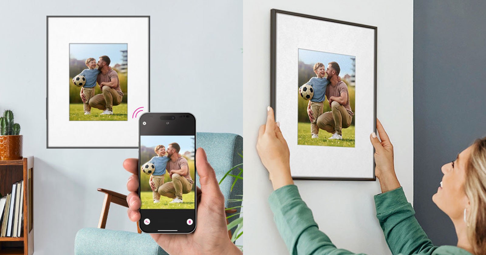 This Digital Photo Frame Looks Like Paper and Doesn’t Need an Outlet This Digital Photo Frame Looks Like Paper and Doesn’t Need an Outlet