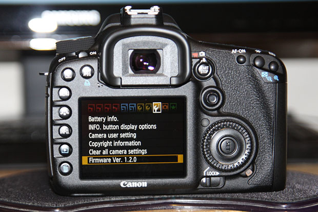 canon 7d firmware latest versions