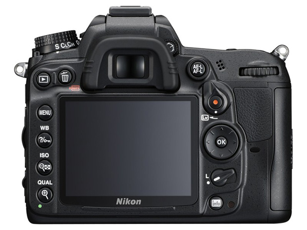 The back of Nikon's D7000