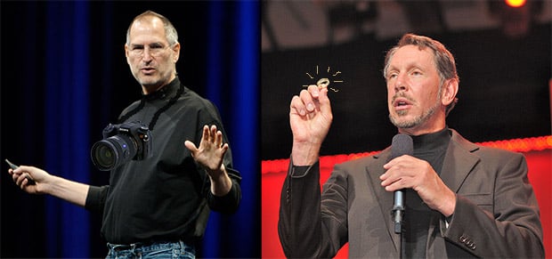 larry ellison steve jobs