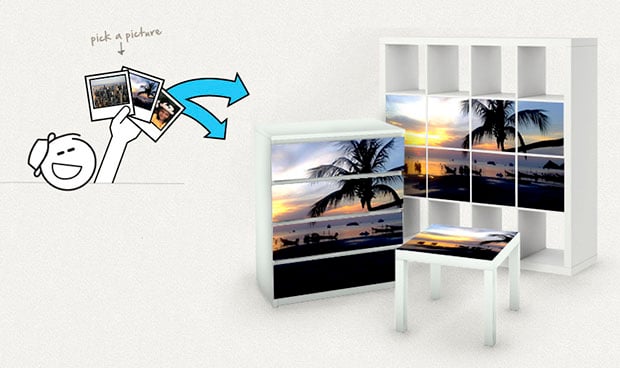 Mykea Creates Custom IKEA Furniture Decals from Your Photos
