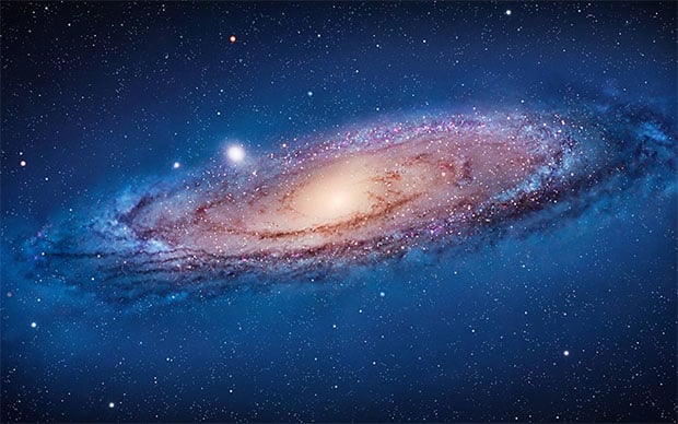 Apple Photoshopped A Galaxy Out Of Its Default Wallpaper Photo