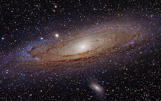 andromeda galaxy wallpaper mac