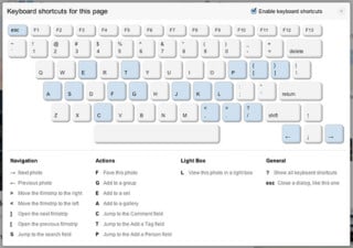 Handy Guide To Flickr Keyboard Shortcuts 