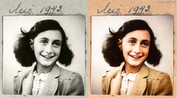 Famous Black And White Photos With Color Breathed Into Them