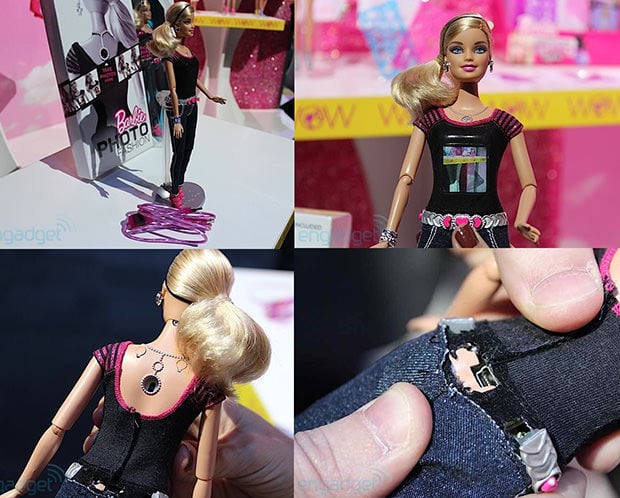 barbie with camera