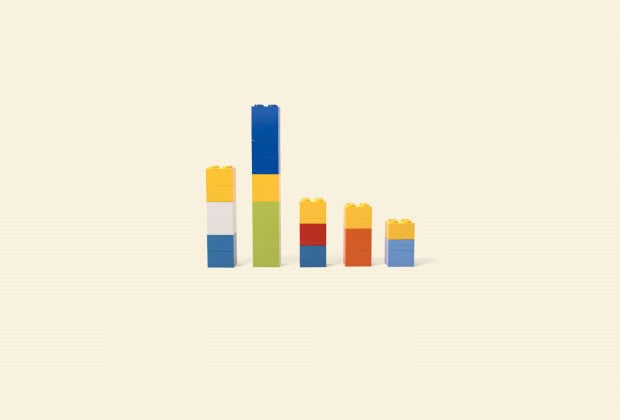 Photos of Famous Cartoon Characters in Minimalist LEGO Form