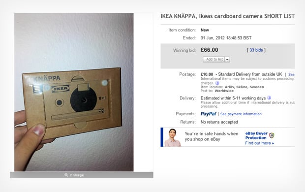 Monteur Kenmerkend Veraangenamen The Market Value of the IKEA Cardboard Digital Camera? About $100 |  PetaPixel