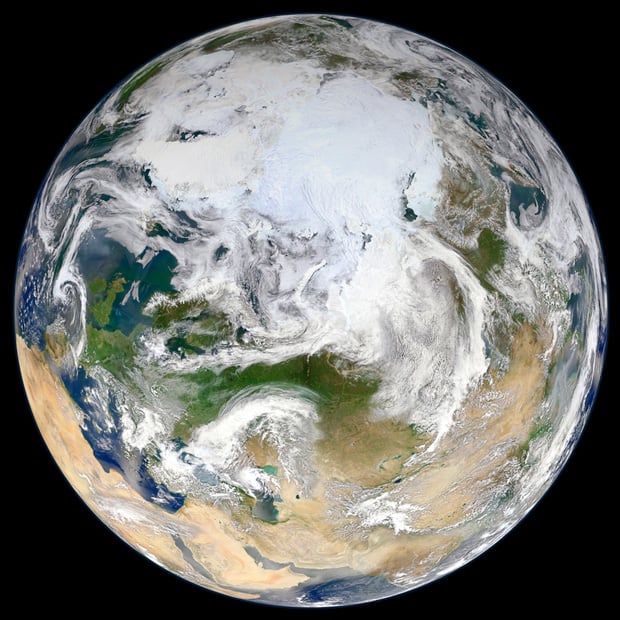 first photograph of earth from space