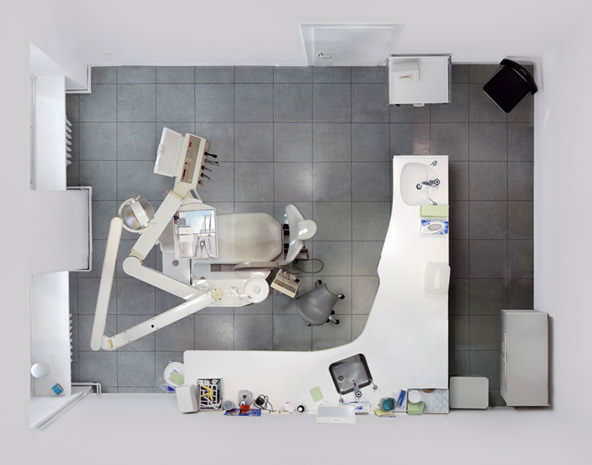 Overhead Photos of Various Spaces