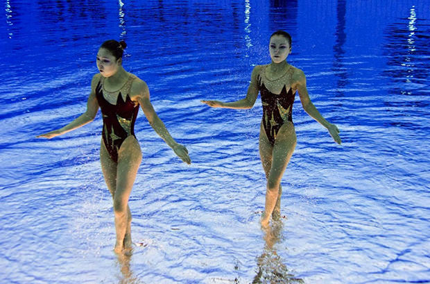 Olympic Synchronized Swimming Photos Flipped UpsideDown PetaPixel