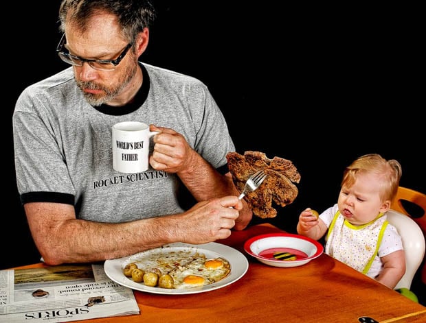 Funny Photos of the 'World's Best Father' with His Adorable Daughter |  PetaPixel