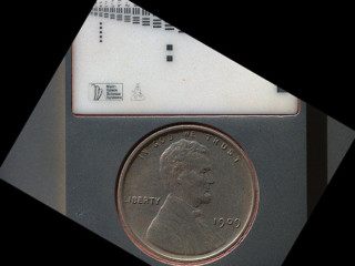 1909 Lincoln Penny Used to Calibrate the Mars Curiosity Rover's Camera ...