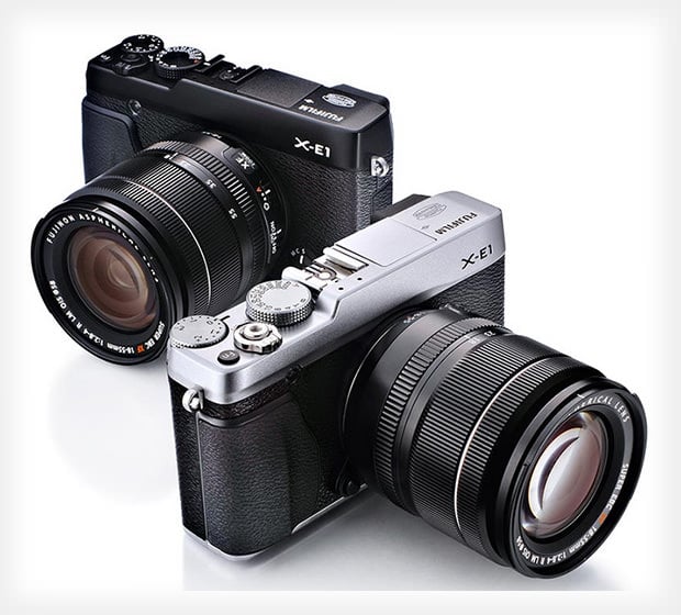 Fujifilm: Black X-E1 Perfect for Reportage, Silver Edition Perfect for 