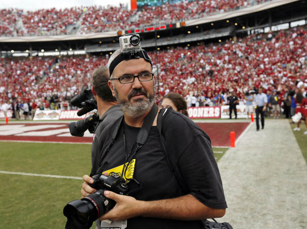 What It's Like to Shoot the Conclusion of a Major College Football Game