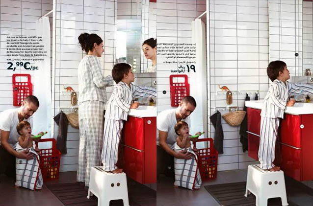 koper expeditie Reizen IKEA Caught Photoshopping Women Out of Its Saudi Arabian Catalog | PetaPixel