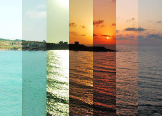 7 Colorful Hours of a Sunset Captured in a Single Photograph | PetaPixel