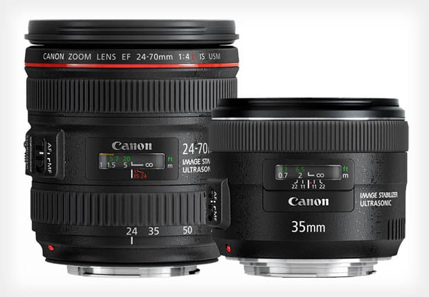 Canon Unveils the Pricey but Stabilized 24-70mm f/4L IS and 35mm f