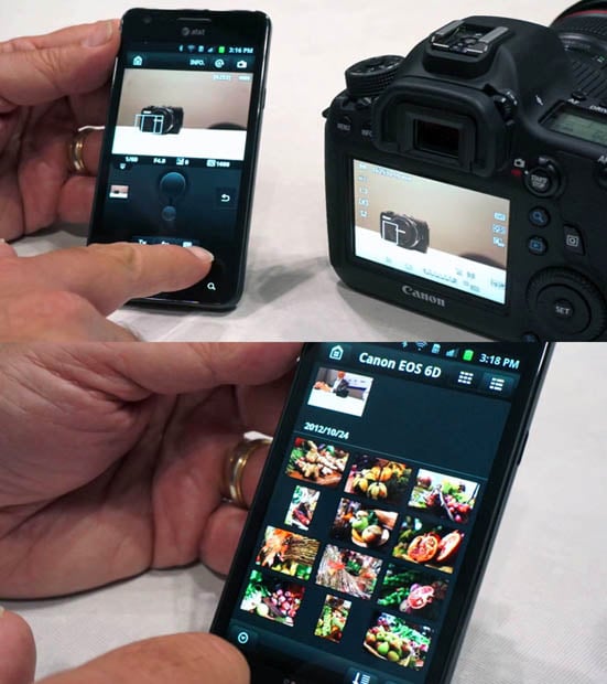 Controlling The Canon 6d Using The Built In Wi Fi And A Smartphone