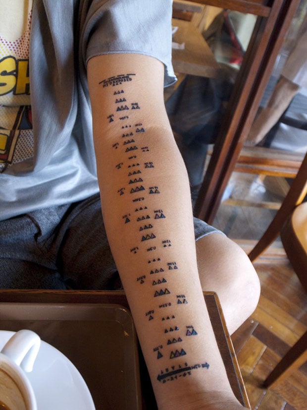 Film Strip Roll Temporary Tattoo Sticker  OhMyTat