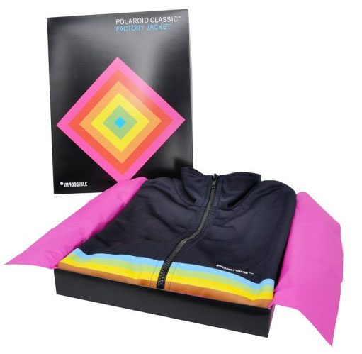 Polaroid clearance rainbow jacket