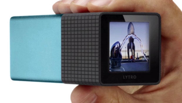 Lytro's camera fits on the palm of your hand. Toshiba's new camera module fits on the tip of your finger.