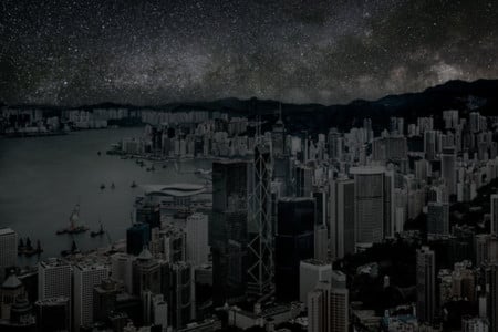 Photographer Imagines What World Cities Would Look Like Without Lights ...