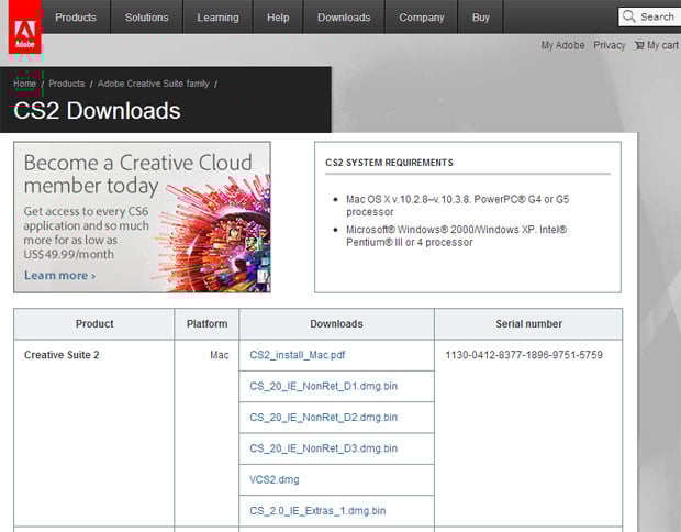 adobe photoshop cs2 authorisation code free download