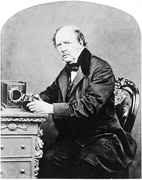 Henry Fox Talbot, by John Moffat, 1864.