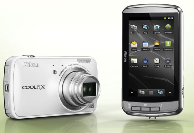 The Coolpix S800c is Nikon's first Android-powered compact camera