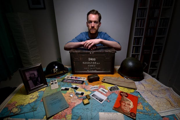 Thomas Kelly: Thomas has a great collection of WW2 memorabilia, and is always on the hunt for something new for his collection. What I love about his stuff is that most of it links to his family in some way, and if not he does his best to return items he buys to their rightful family.
