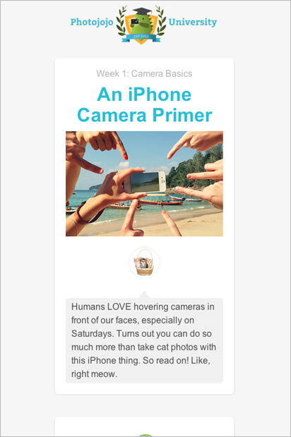Photojojo University: Learn the Basics of Snapping Photos With Your ...