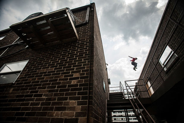 Action-Packed Photos of Parkour Athletes Leaping From Place to Place ...