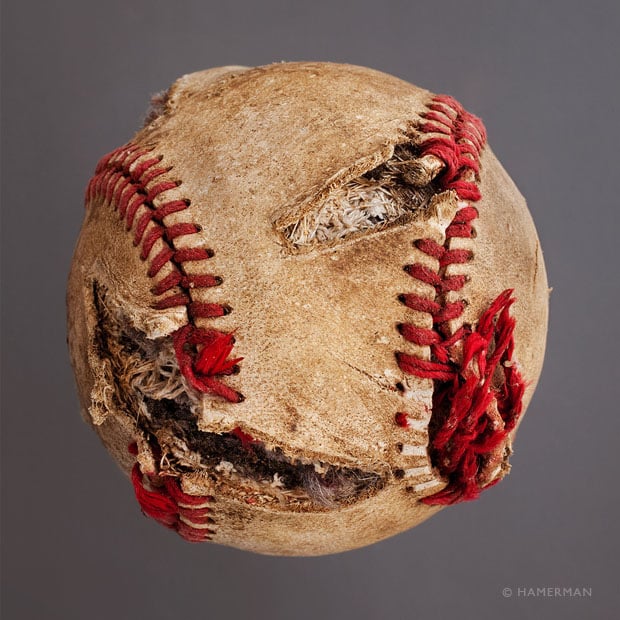 From Don Hamerman's series Baseballs.