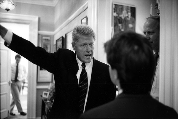 Photograph by Robert McNeely/White House Photo Office