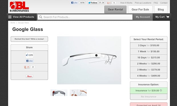 borrowlensesgoogleglass