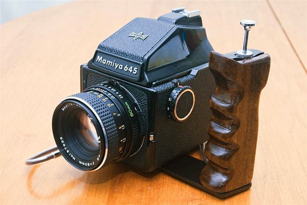 Get a Grip: A DIY Wooden Shutter Handle for Medium Format Cameras