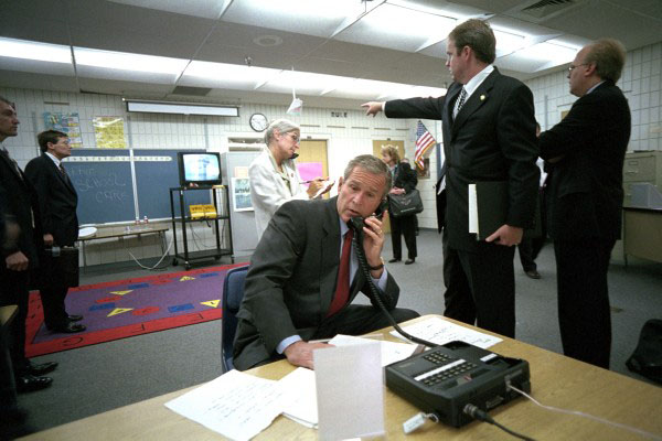 Photograph by Eric Draper/White House Photo Office